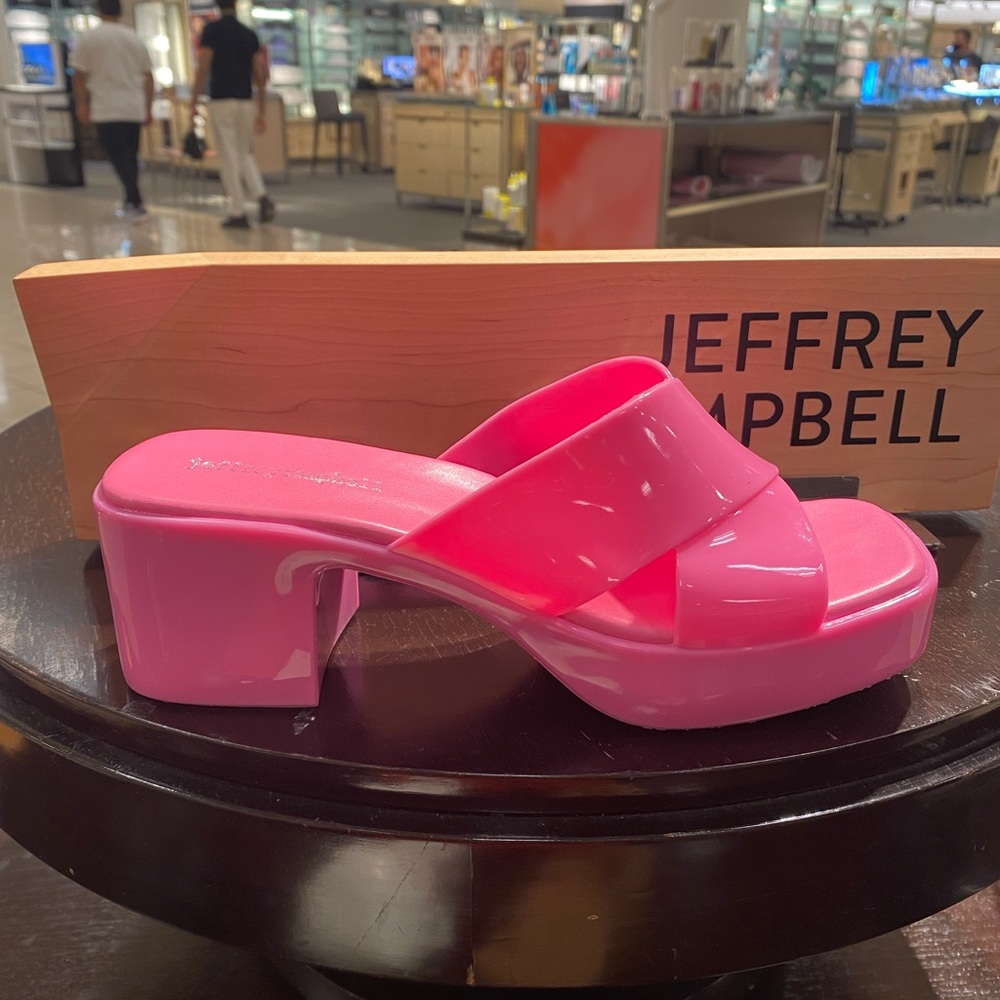 Jeffrey Campbell Pink Platform Sandals